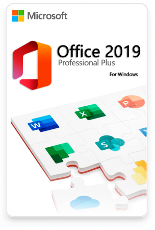 Microsoft Office 2019 Professional Plus с привязкой